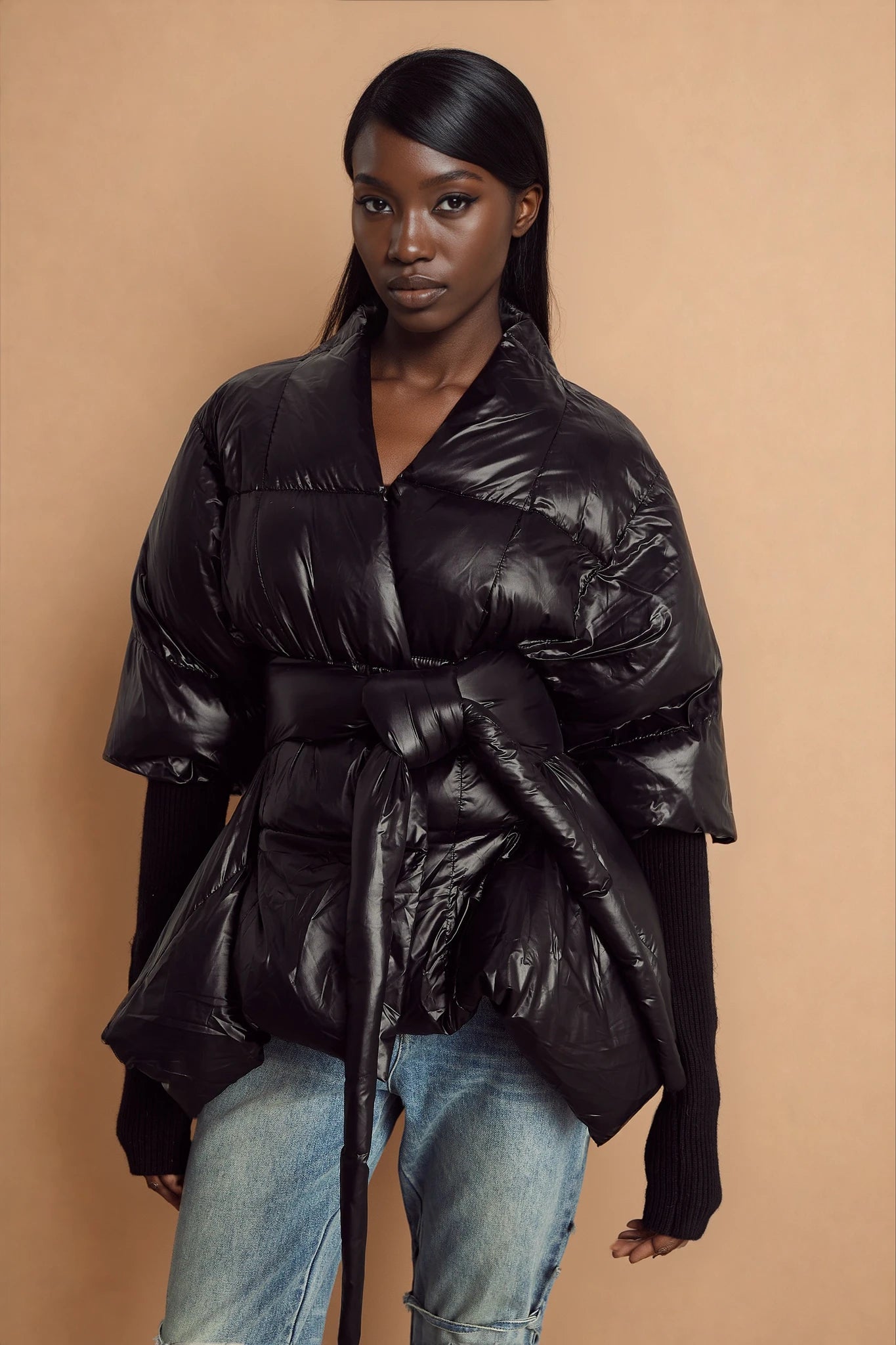 Ghislaine batwing duvet jacket