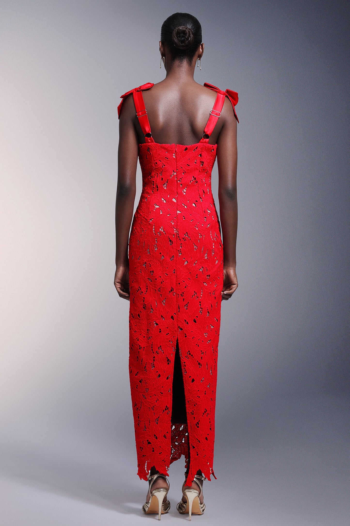 Eternal Grace Maxi Dress - Red