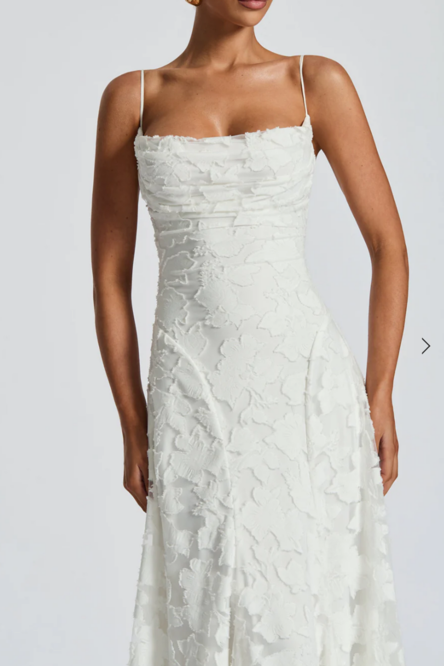 Daisy Maxi Dress - White