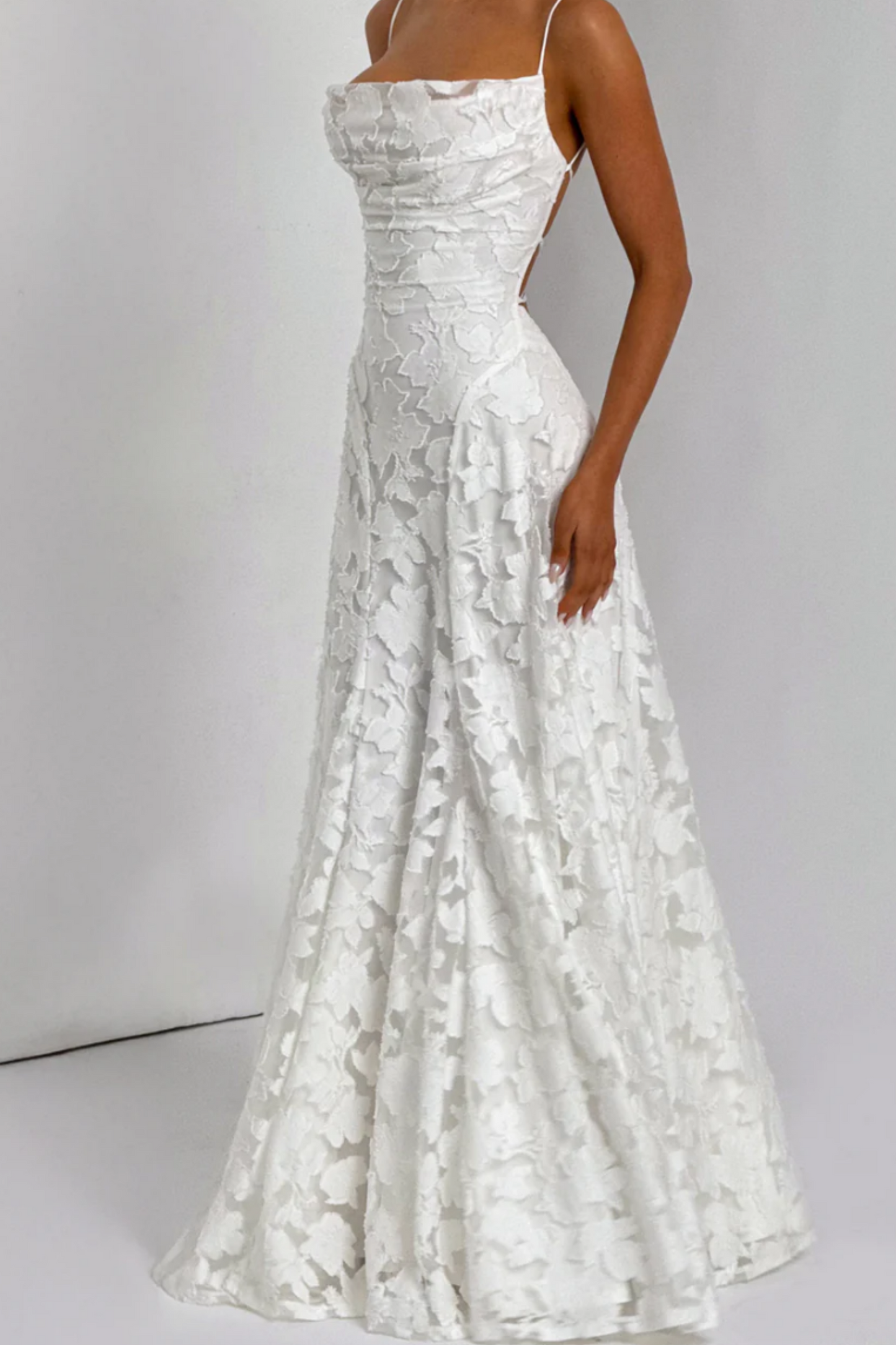 Daisy Maxi Dress - White
