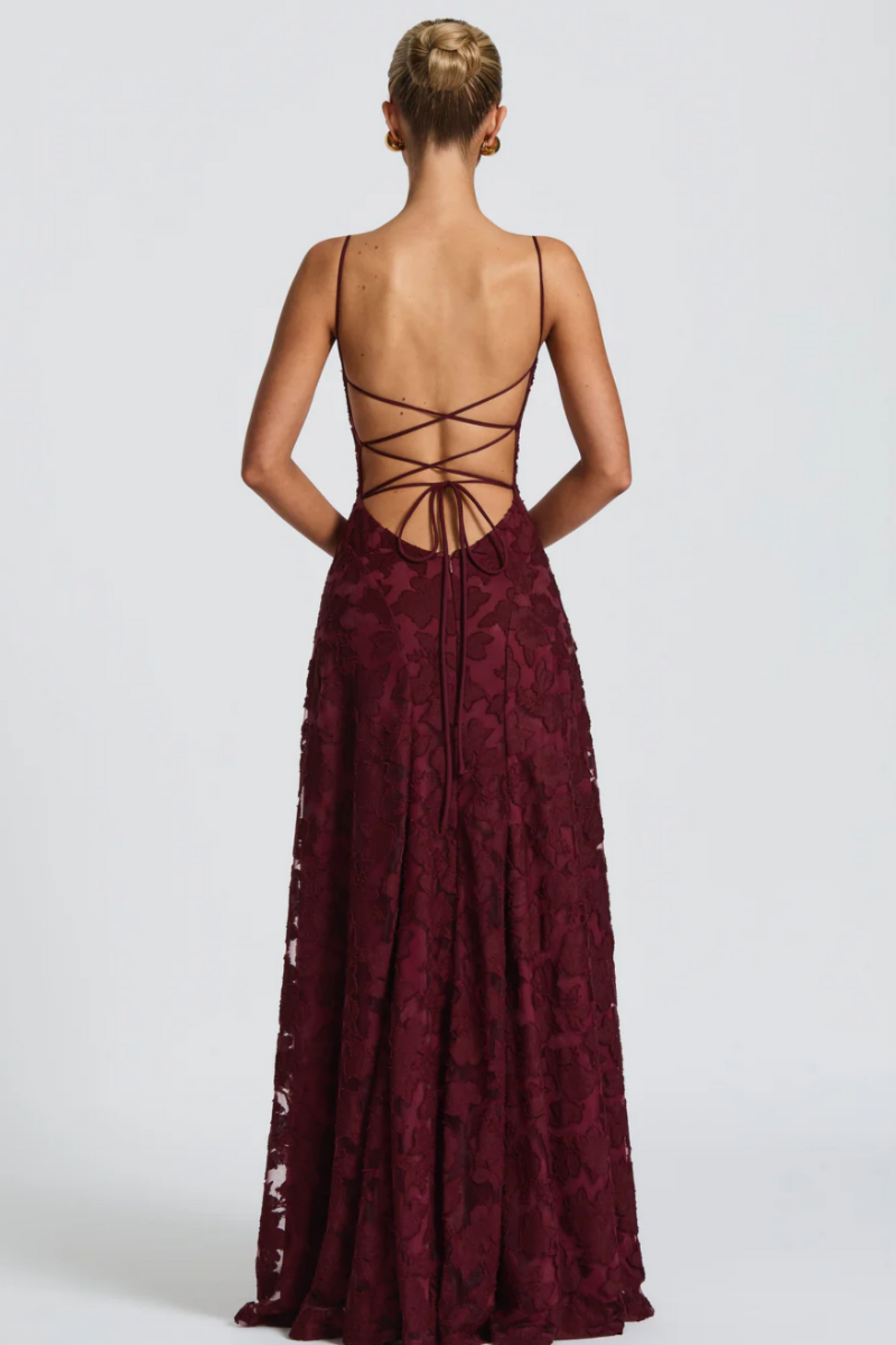 Daisy Maxi Dress - Cherry