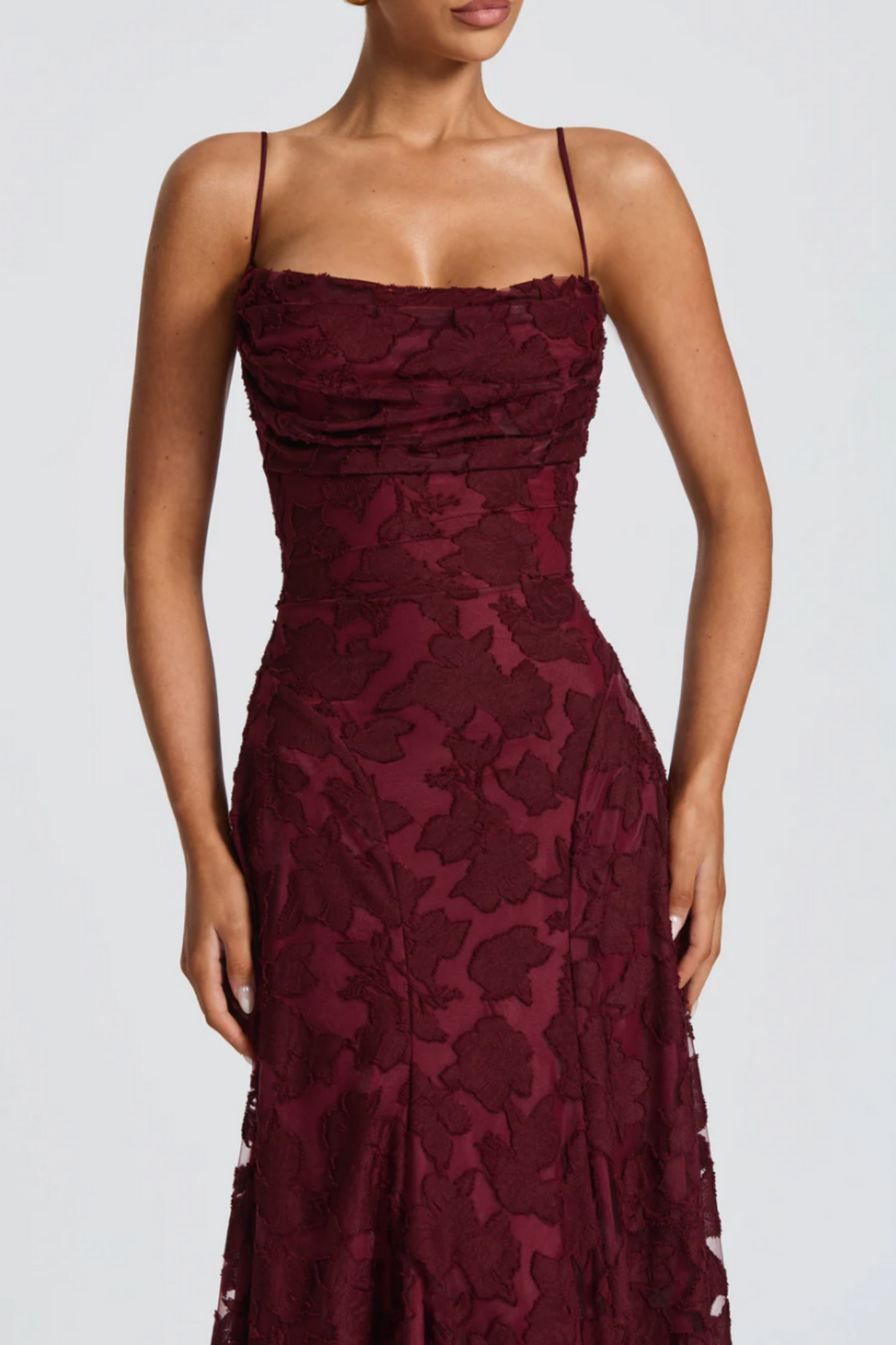 Daisy Maxi Dress - Cherry