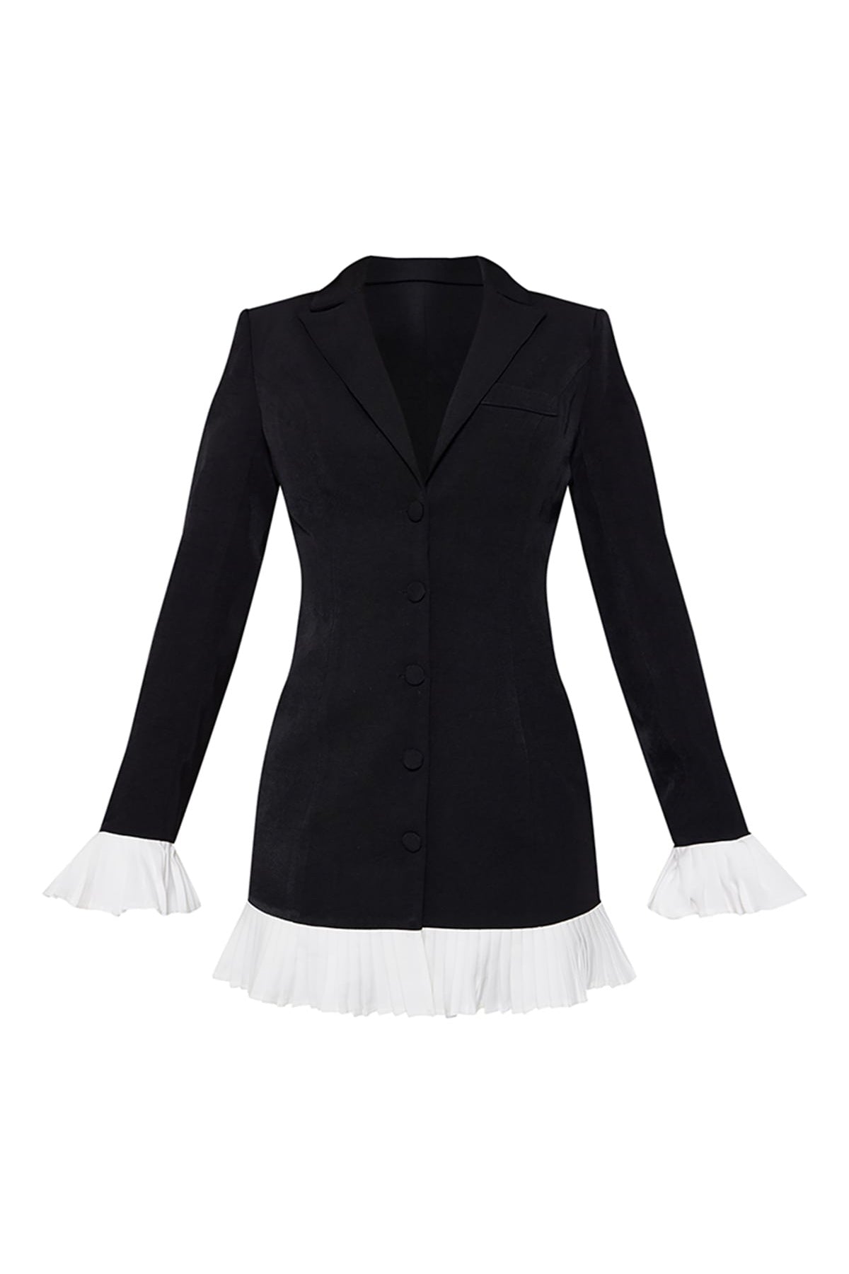 Renee Pleated Blazer Mini Dress