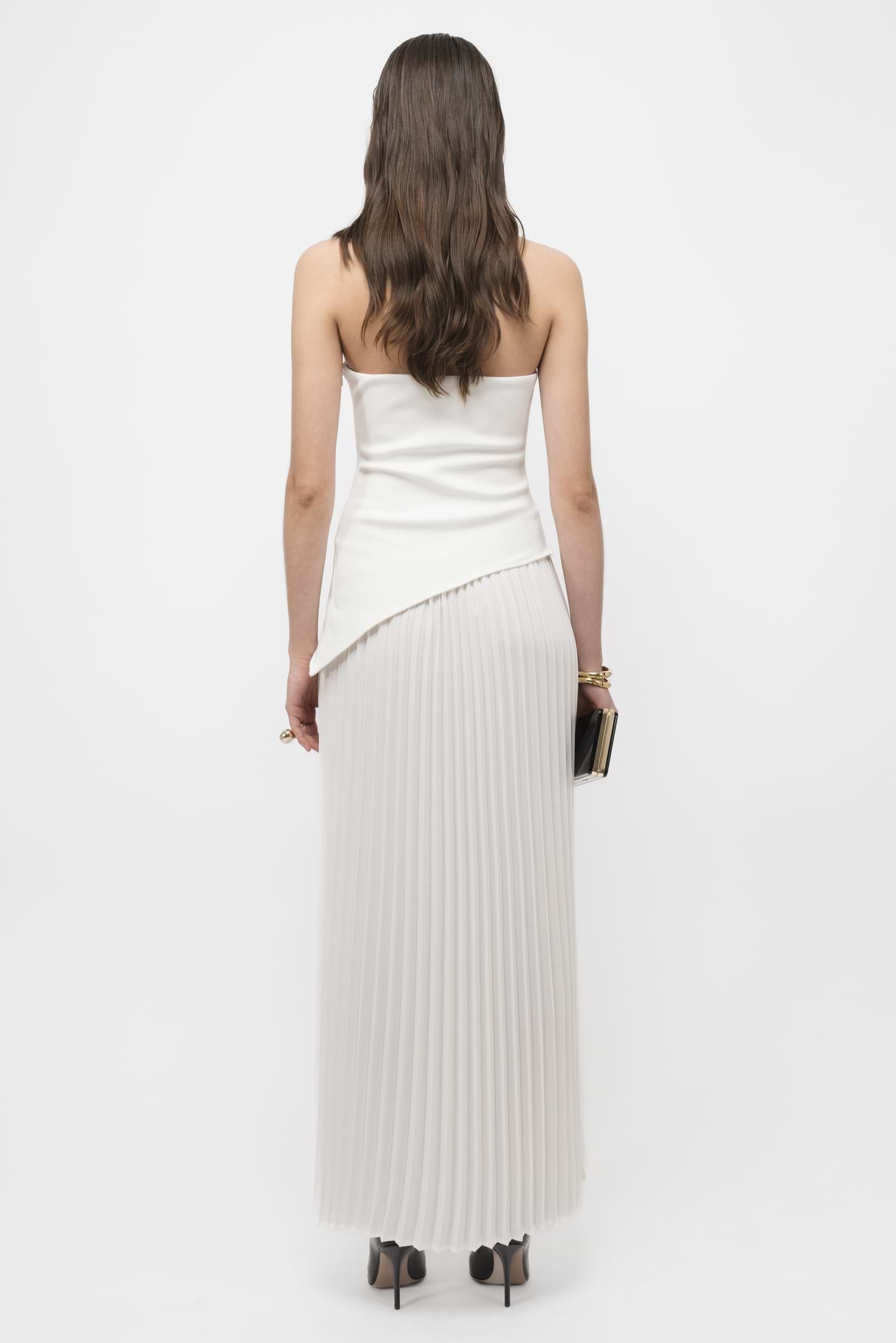Ivory Rhythm Dress - White
