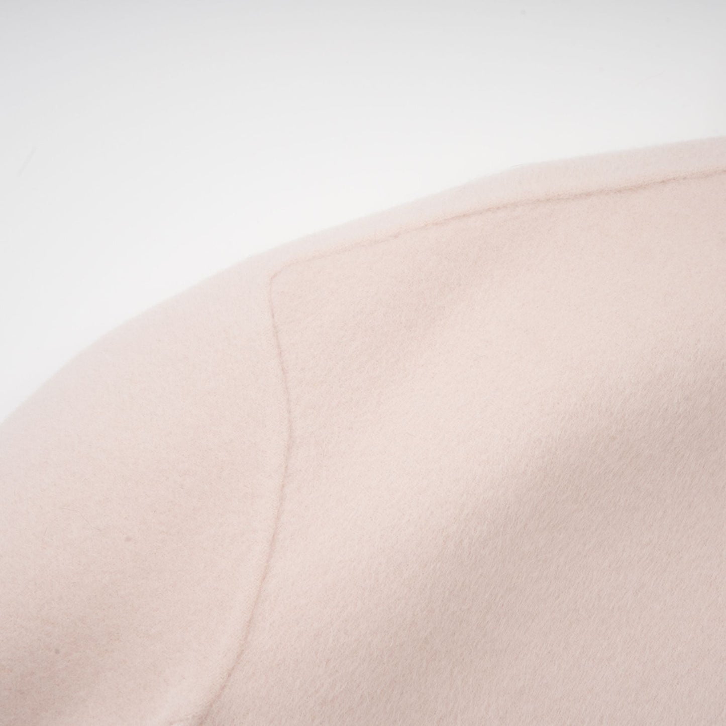 Vienne pink diagonal-placket short coat