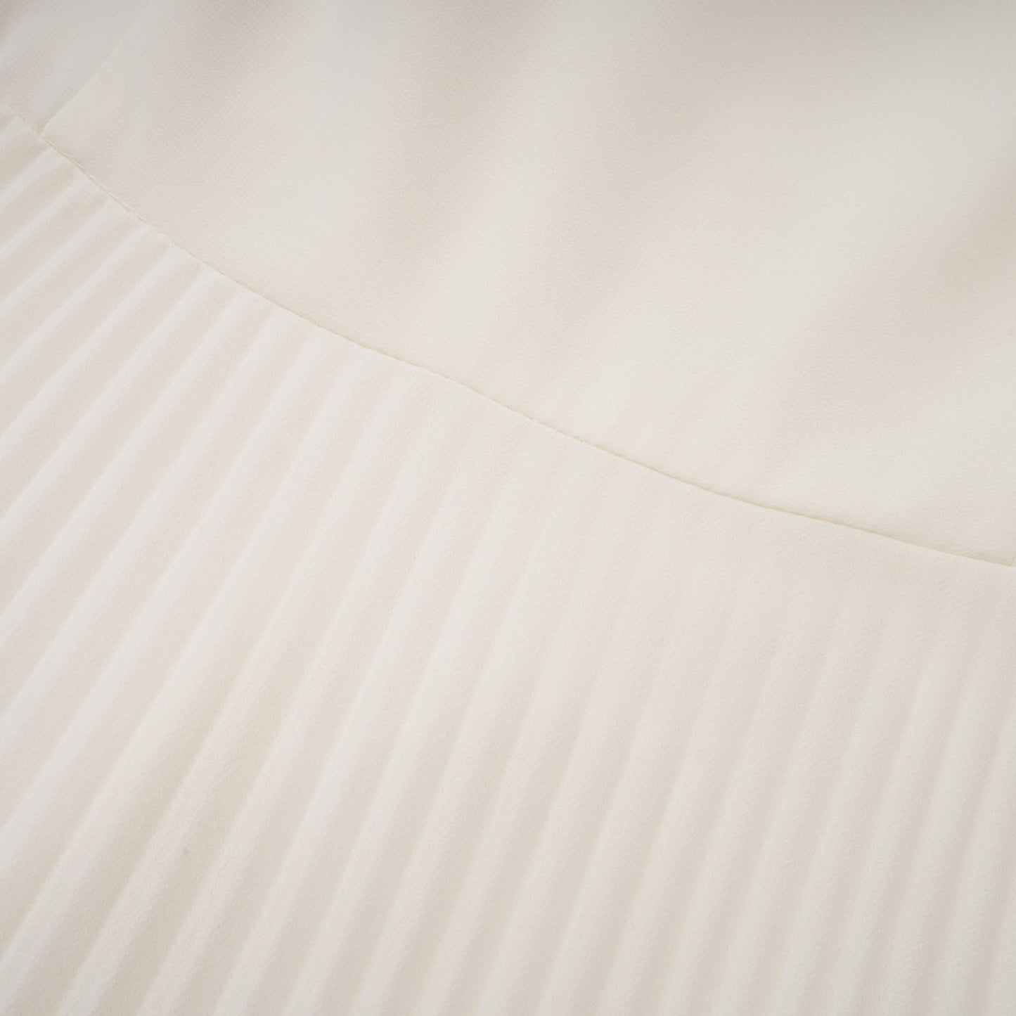 Blanche White Embellished Pleated Two-Piece Jacket and Dress Set