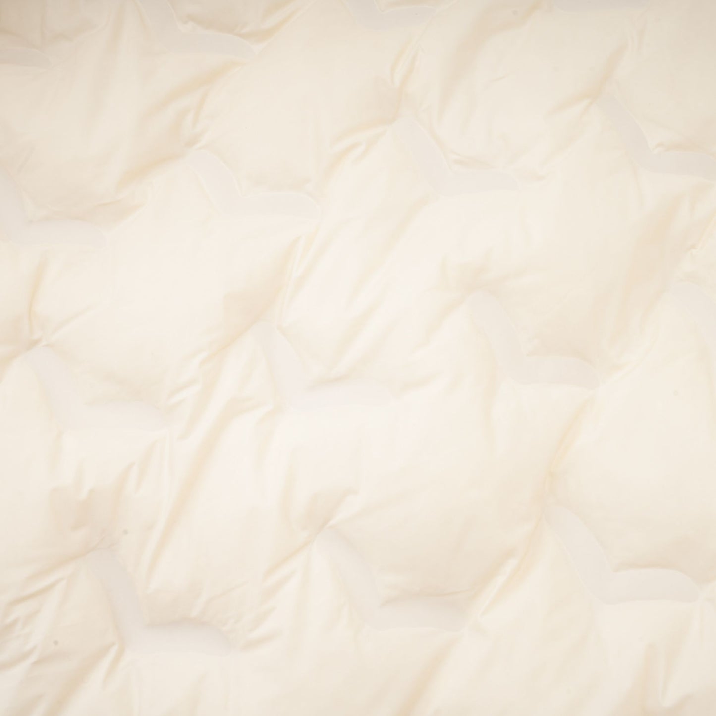 Cécile white suede fur padded short coat