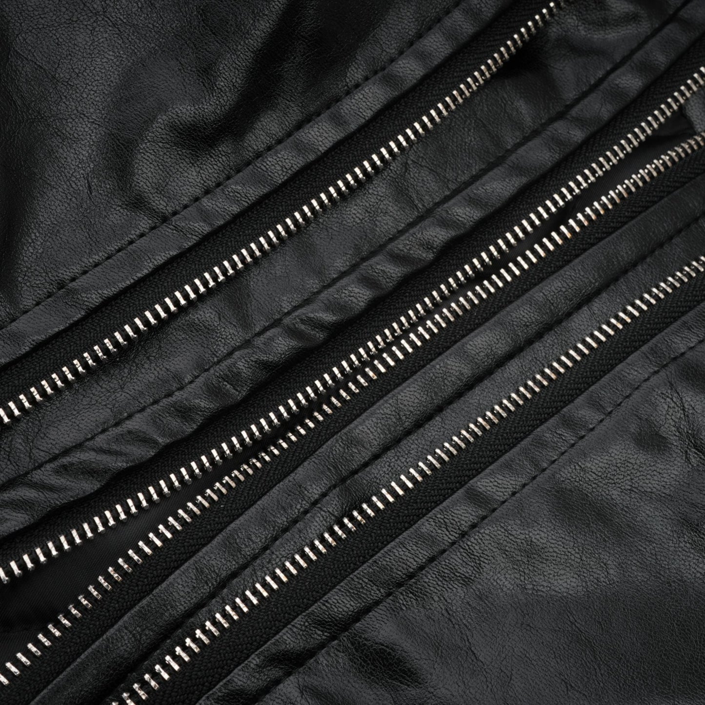 Virginie quilted cropped leather jacket