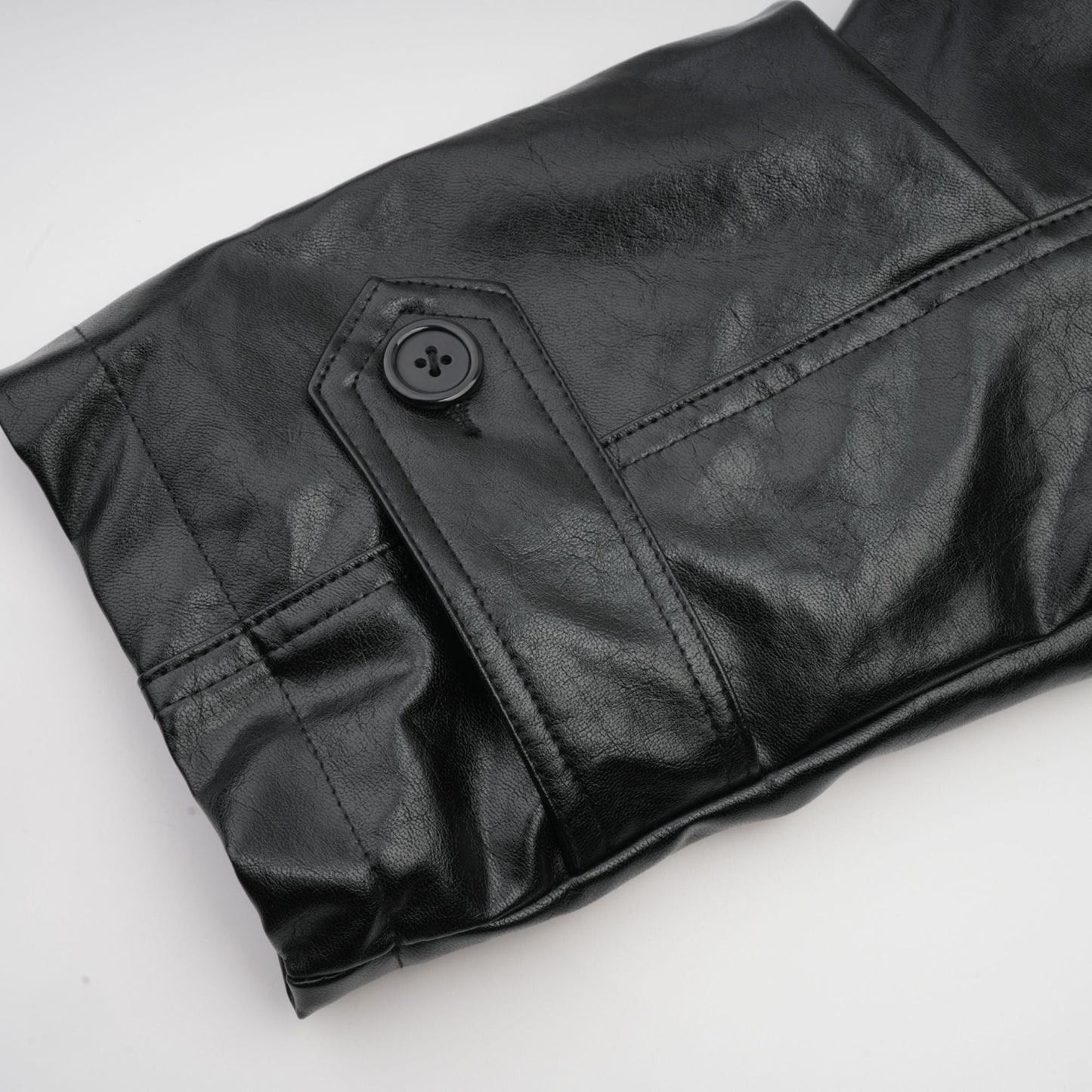 Virginie quilted cropped leather jacket