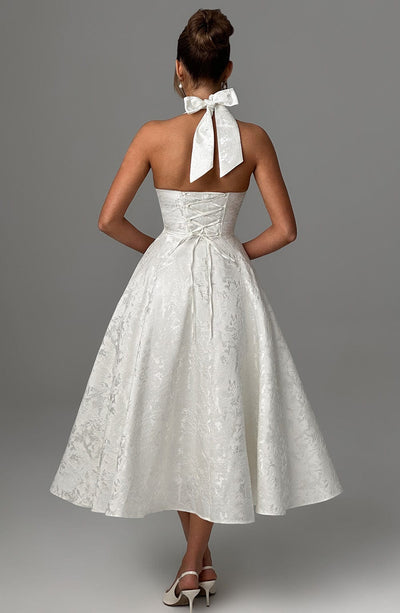 Dream Midi Dress - white