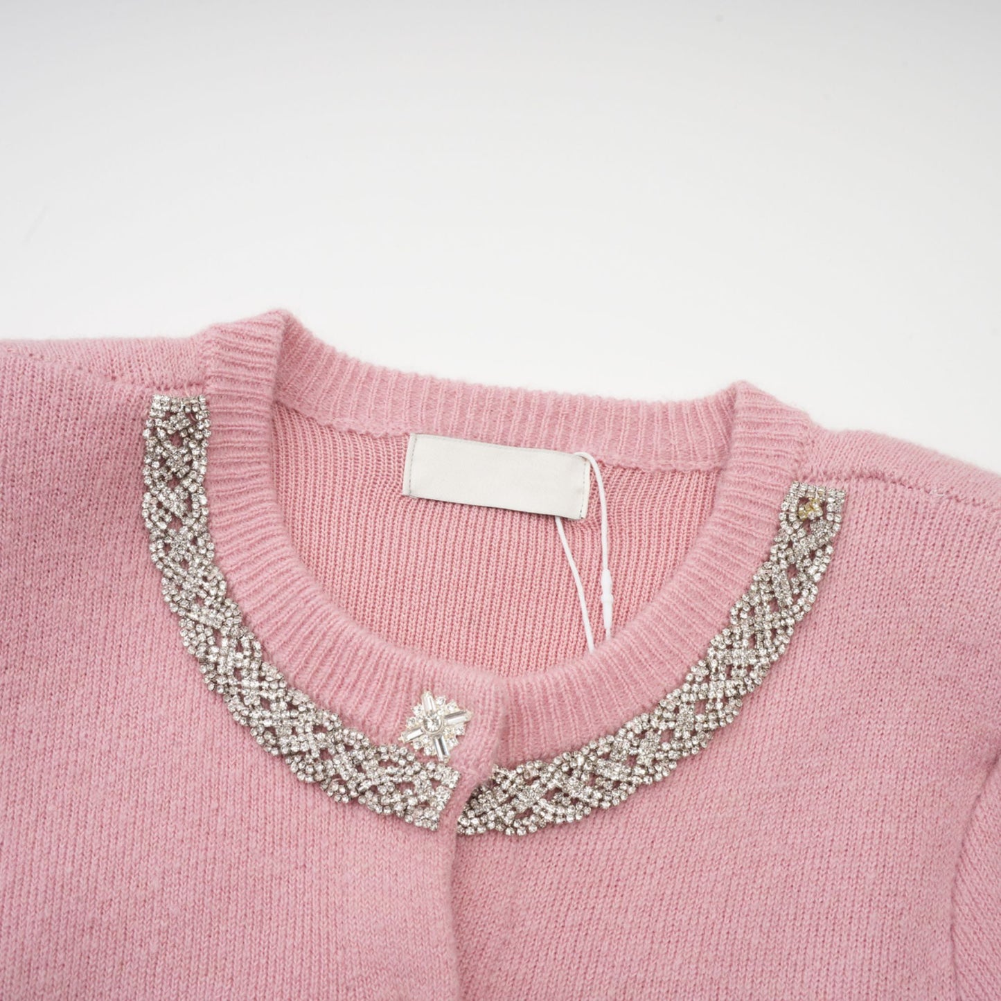 Renée pink embellished jacket & skirt matching set