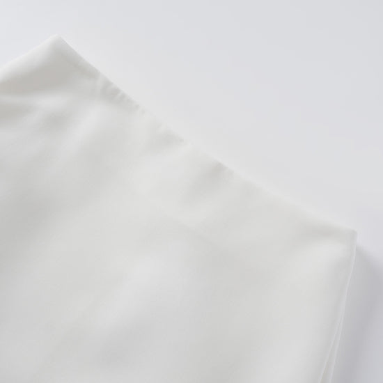 Adriana White Barrel Design Jacket & Skirt Set