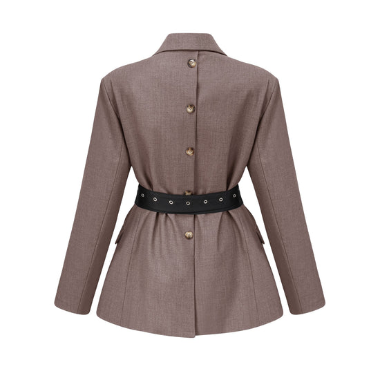 Thérèse Belted Waist Blazer