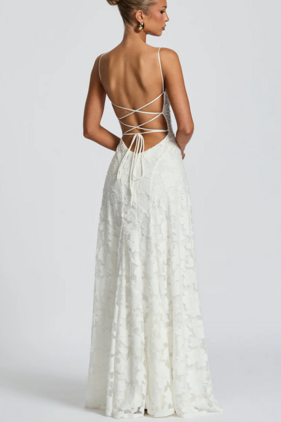 Daisy Maxi Dress - White
