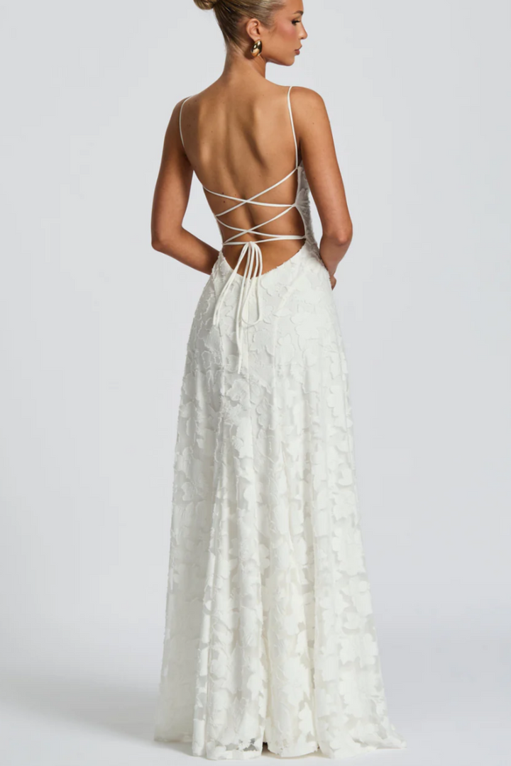 Daisy Maxi Dress - White