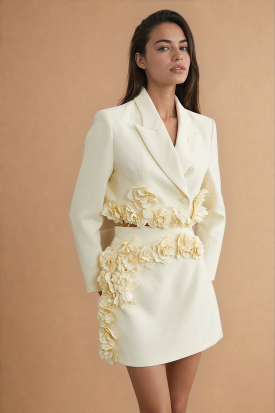 Odile black jacket & skirt matching set - Miss Rosier - Women's Online Boutique