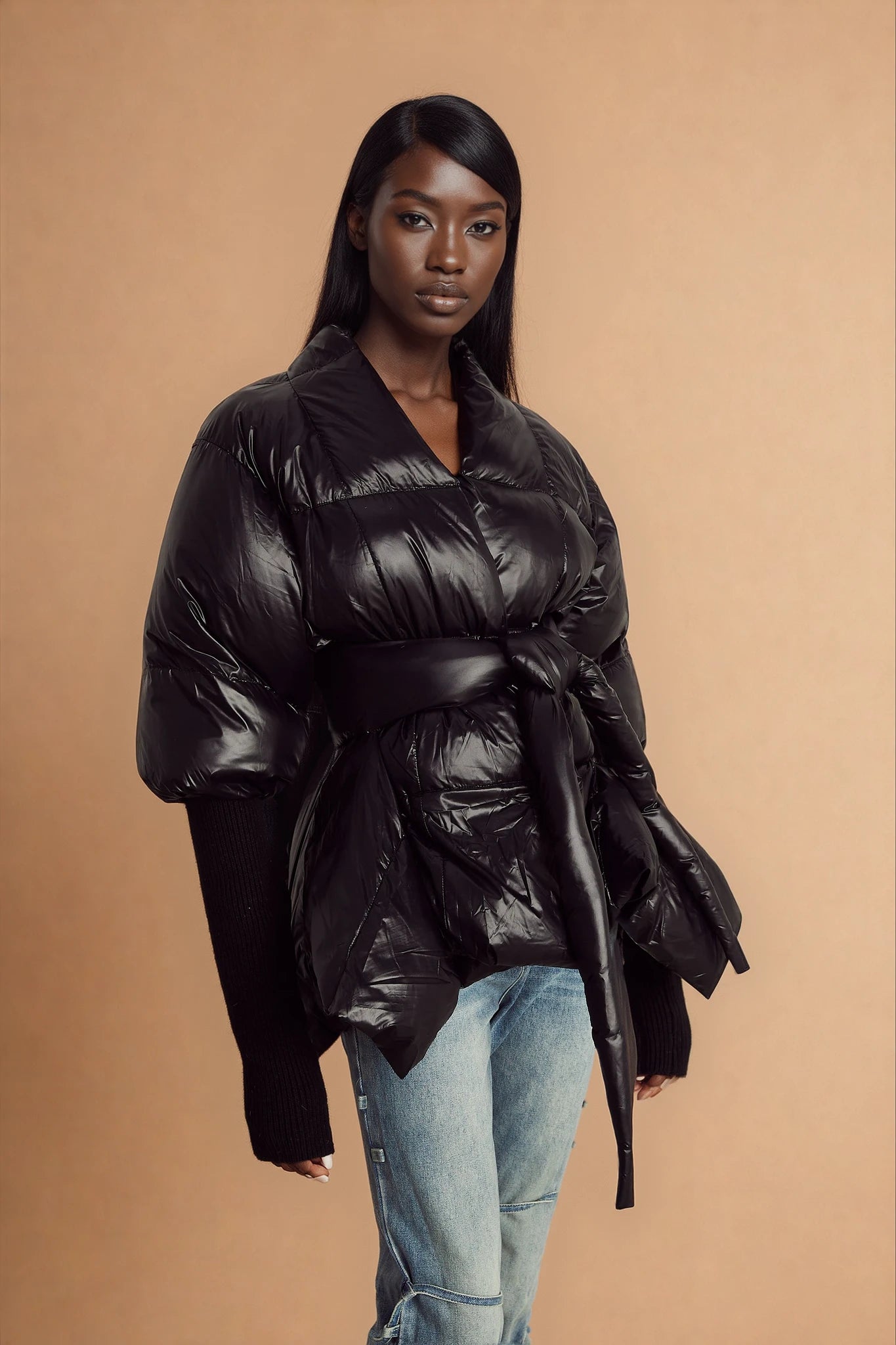 Ghislaine batwing duvet jacket