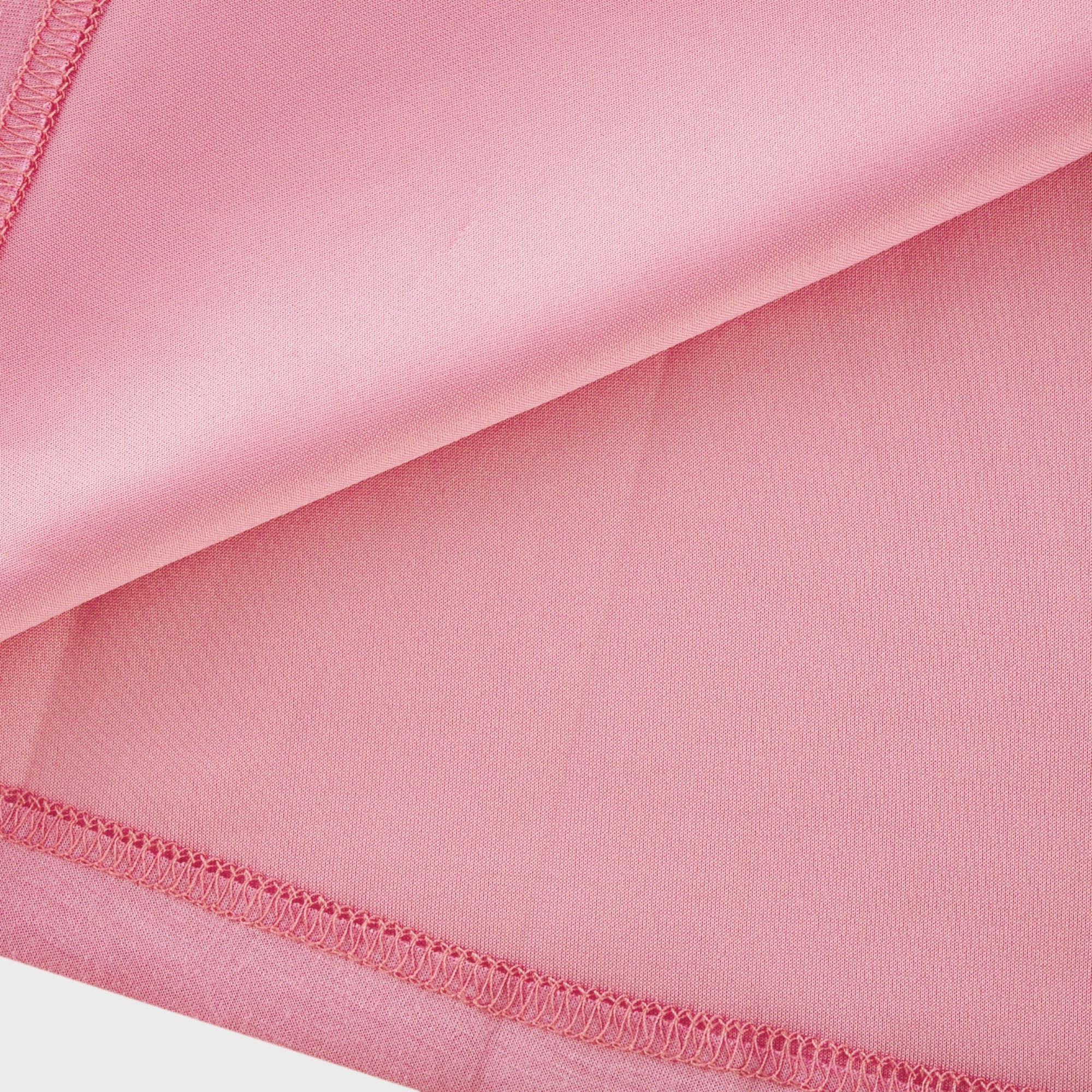 Magali Pink Sleeveless Maxi Dress with Faux Flower & Bow-Tie Embellishment