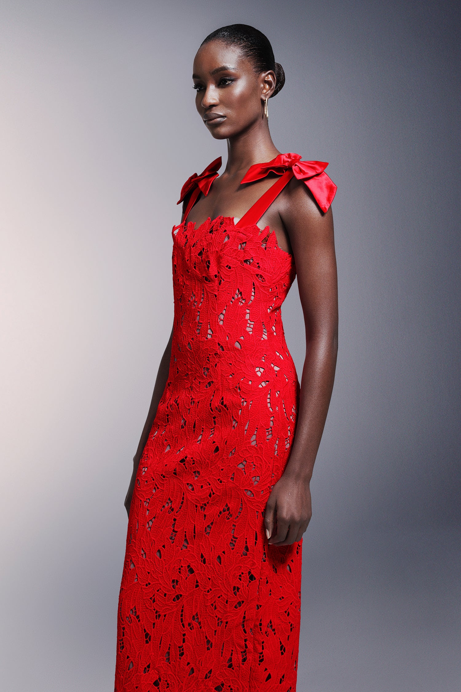 Eternal Grace Maxi Dress - Red