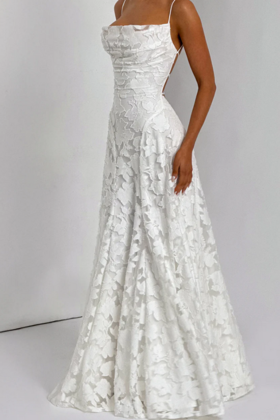 Daisy Maxi Dress - White