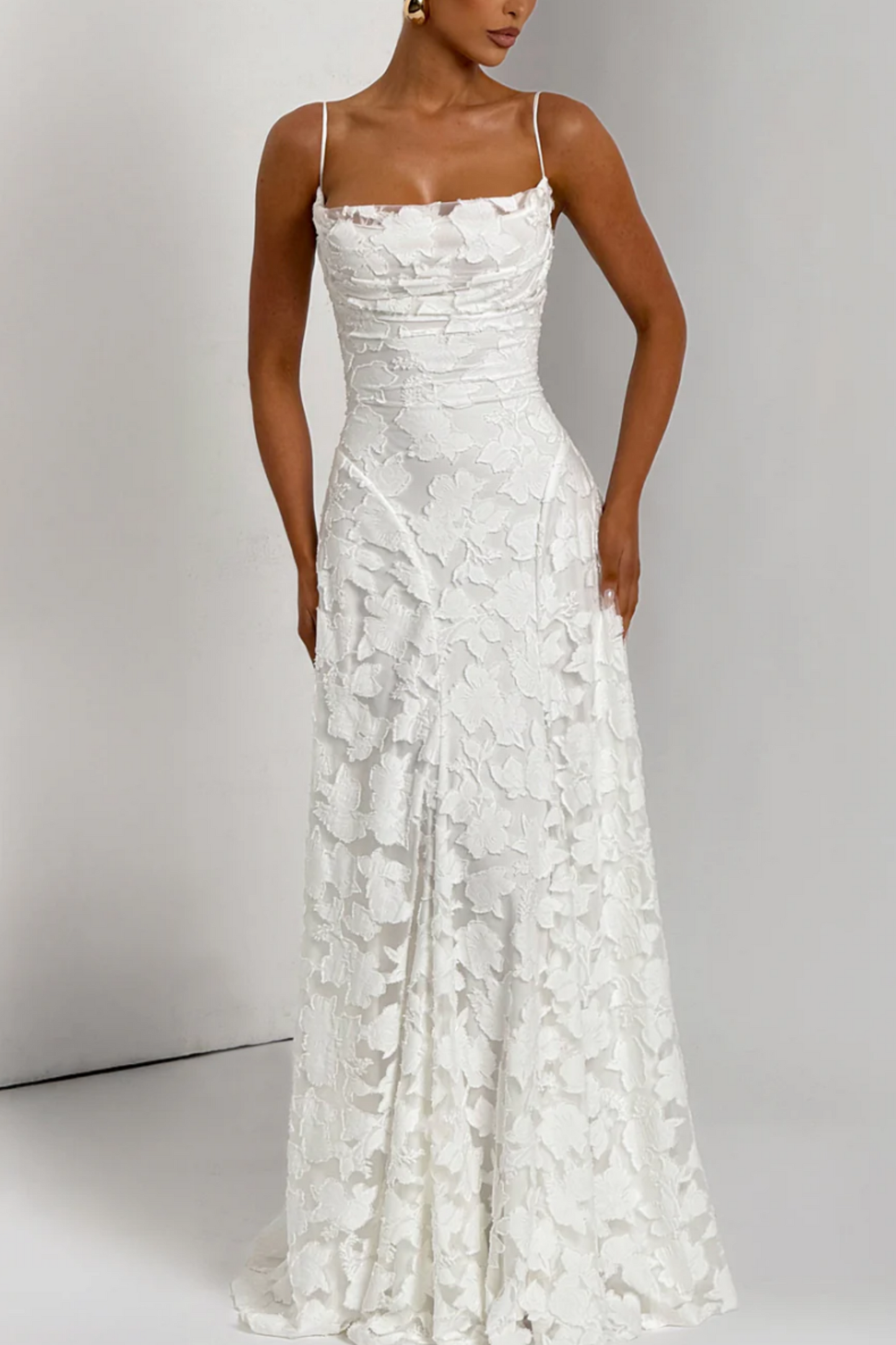 Daisy Maxi Dress - White