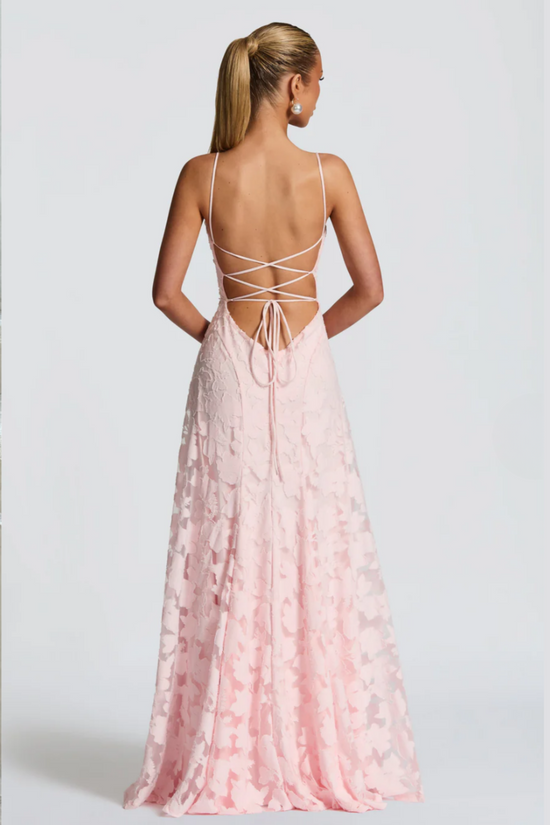 Daisy Maxi Dress - Blush Pink