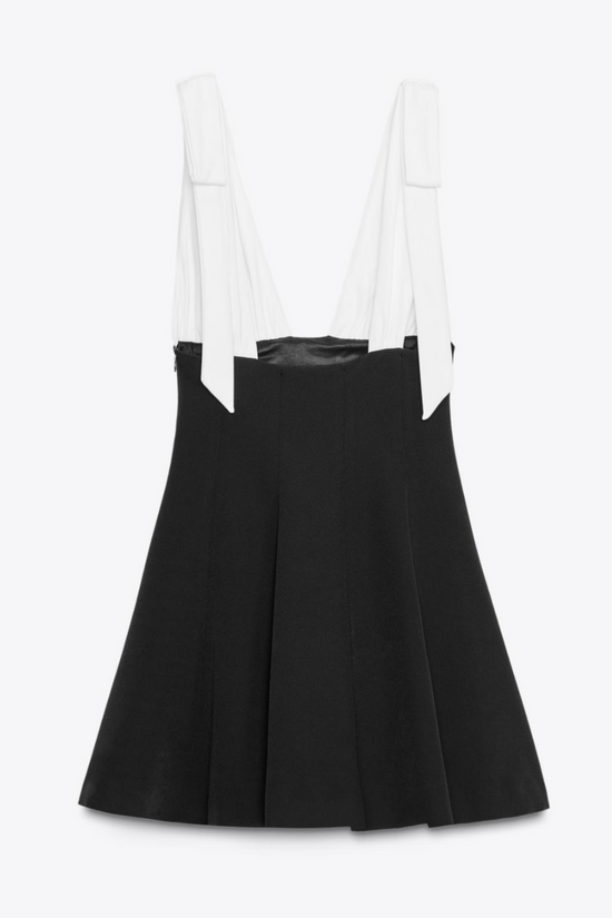 Black & White Mini Dress