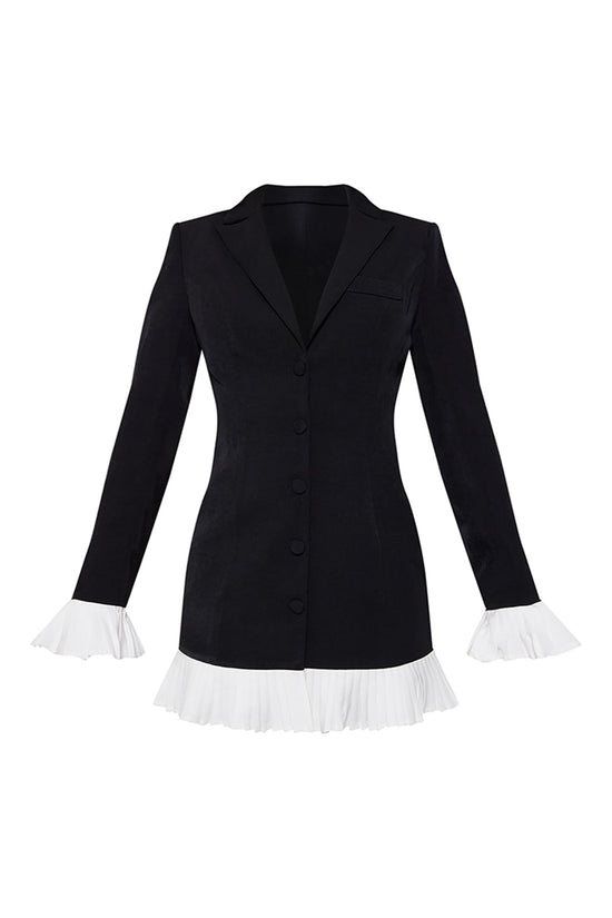 Renee Pleated Blazer Mini Dress