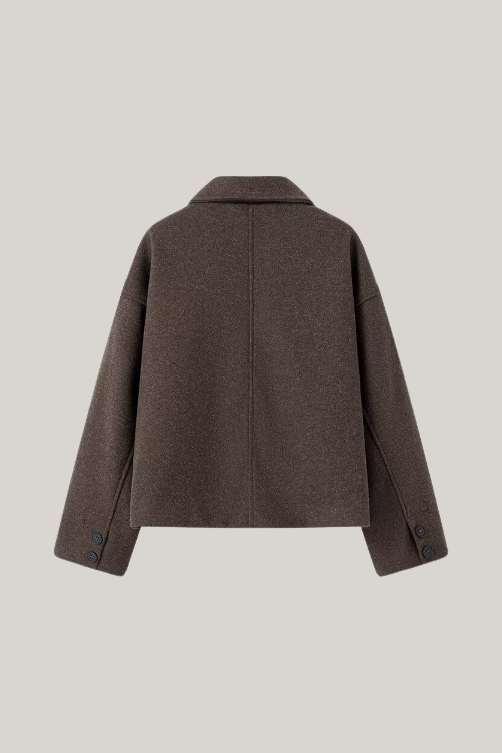 Textured Wool Blend Jacket