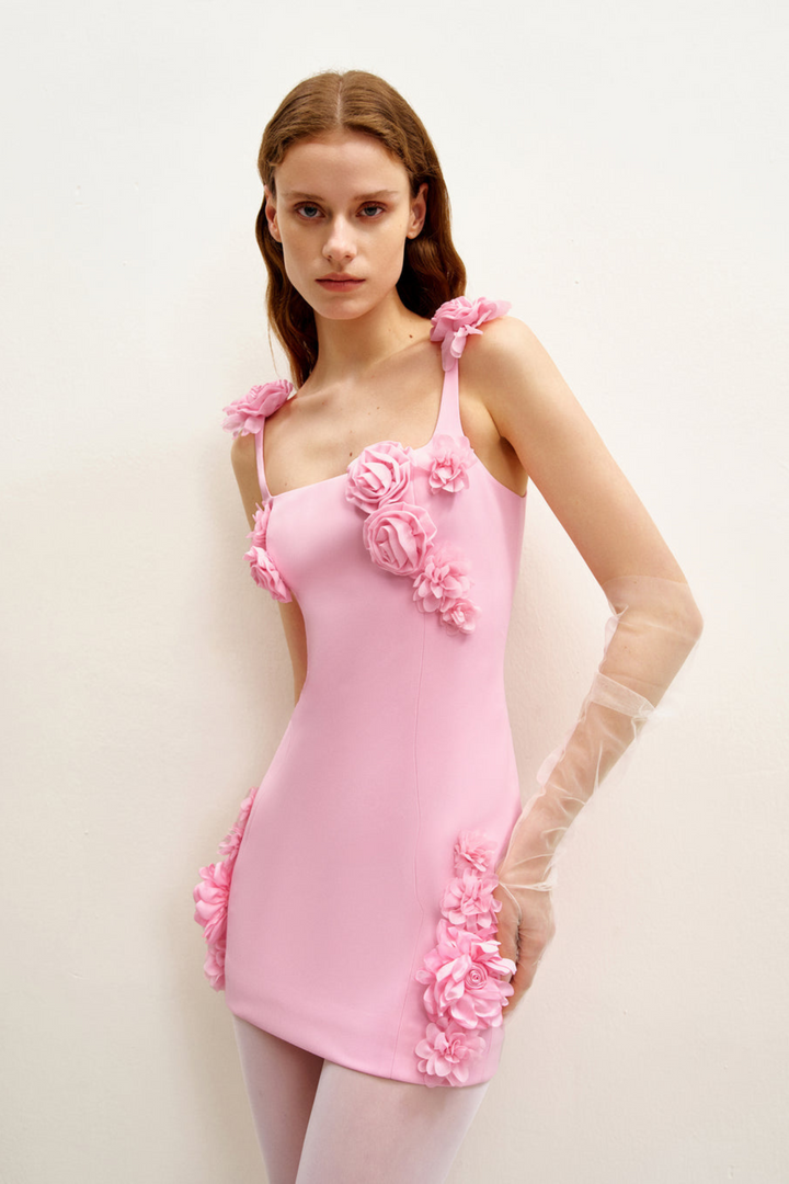 Kaya  Pink Mini Dress