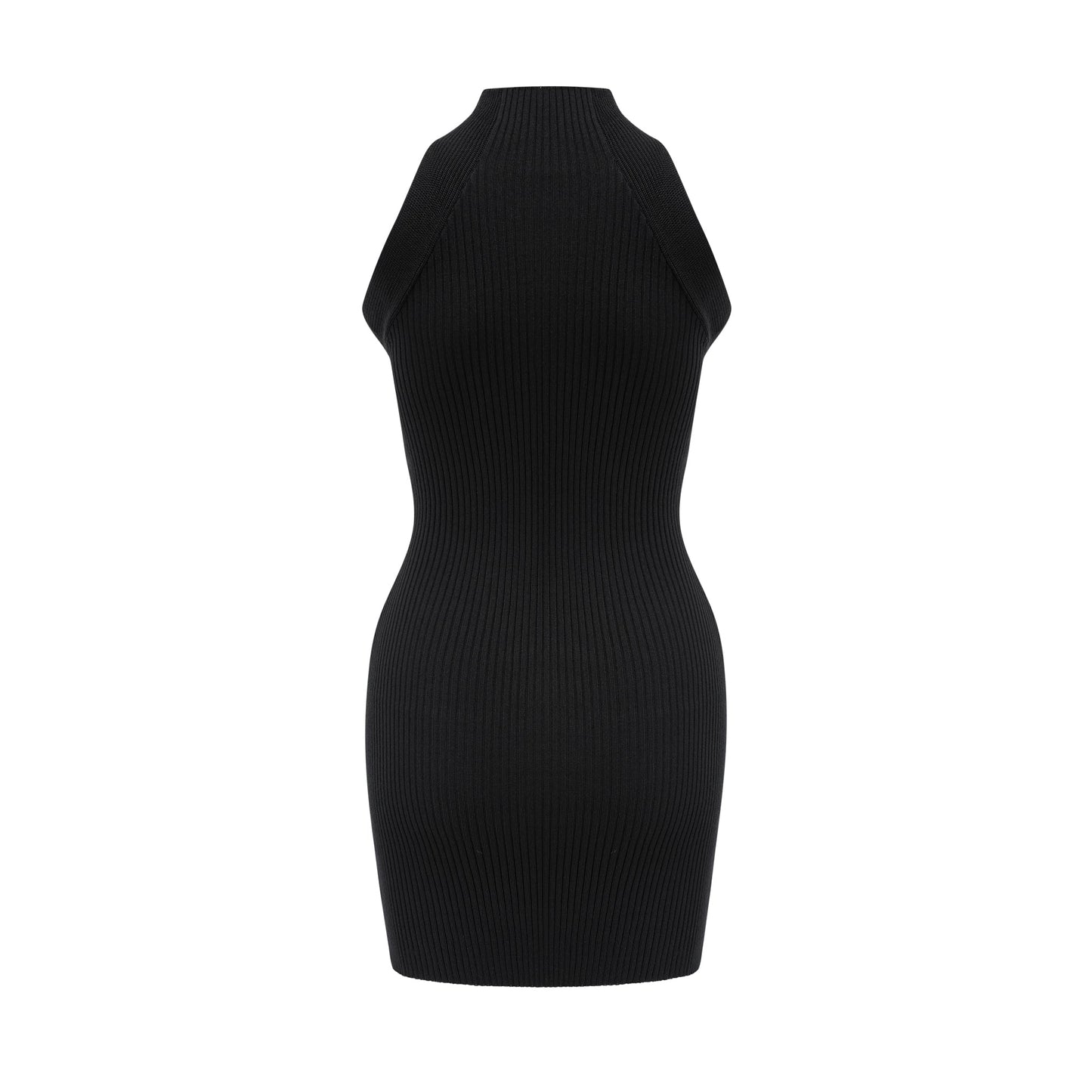 Émilie twist-detail cut-out mini dress