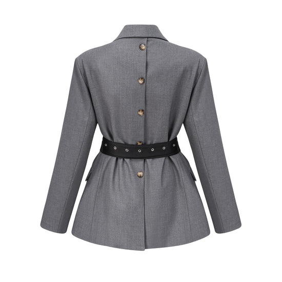 Thérèse Belted Waist Blazer