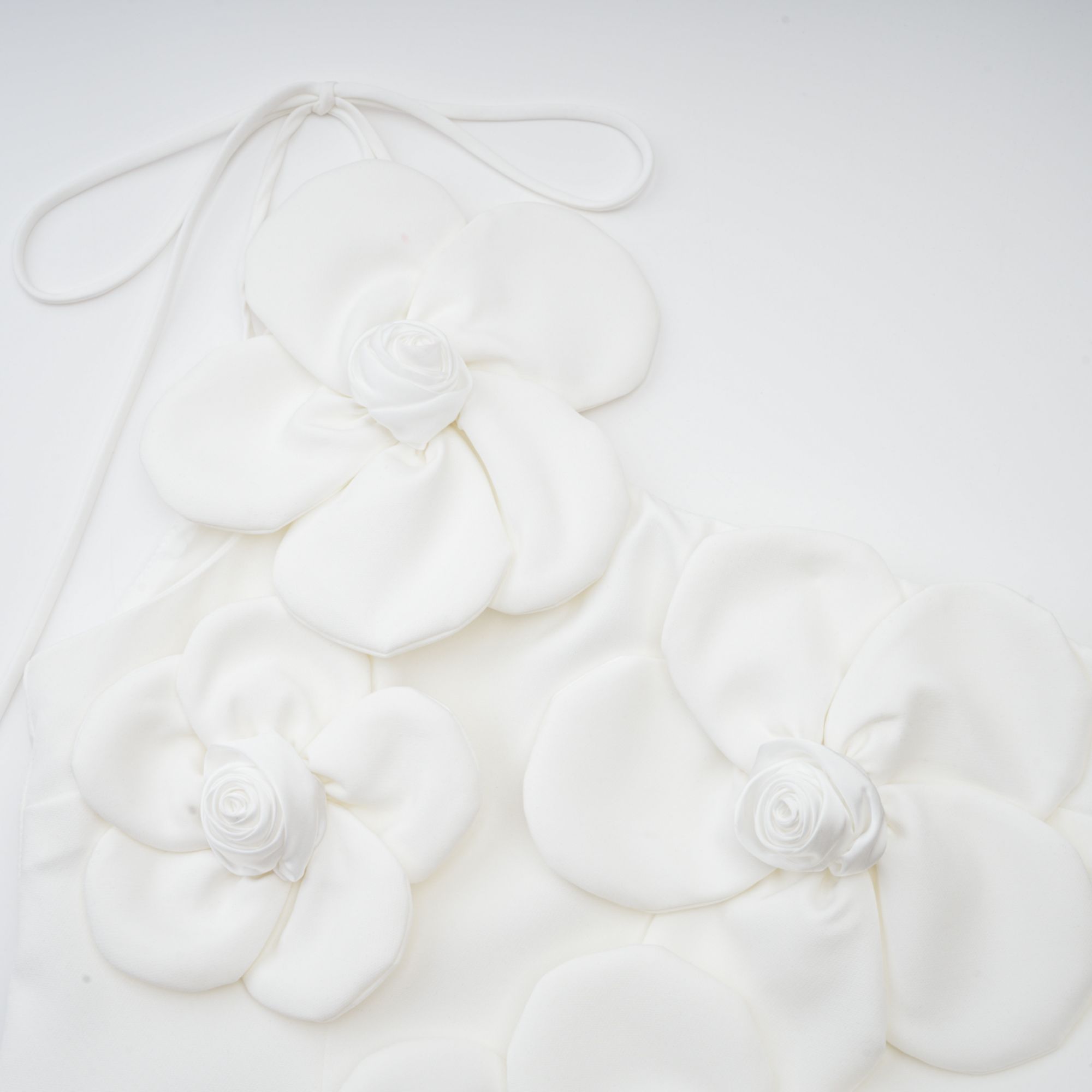 Liane White Floral Off-Shoulder Mini Dress