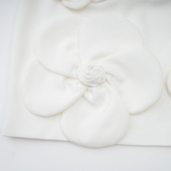 Liane White Floral Off-Shoulder Mini Dress