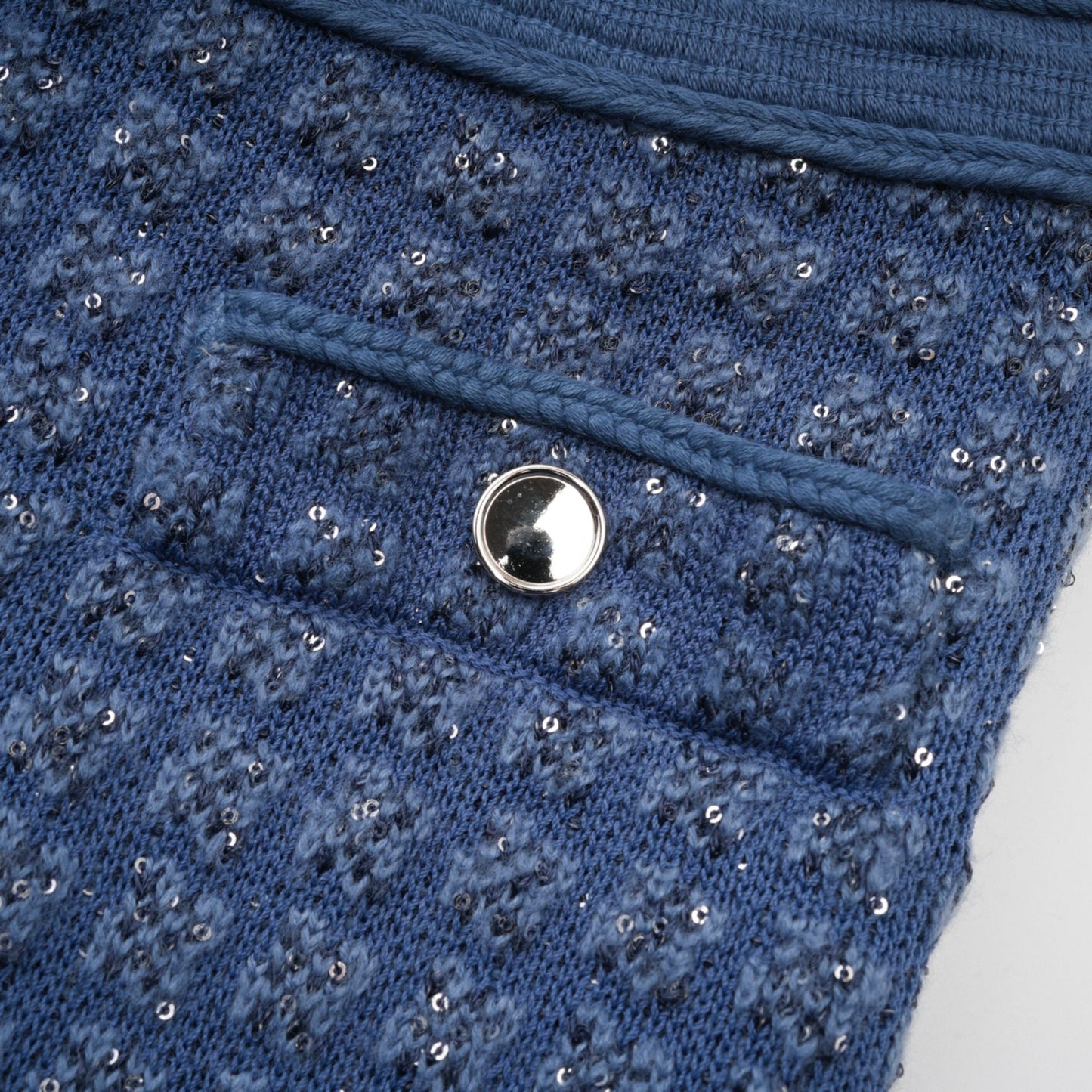 Ghislaine sequin-embellished jacket & trousers matching set