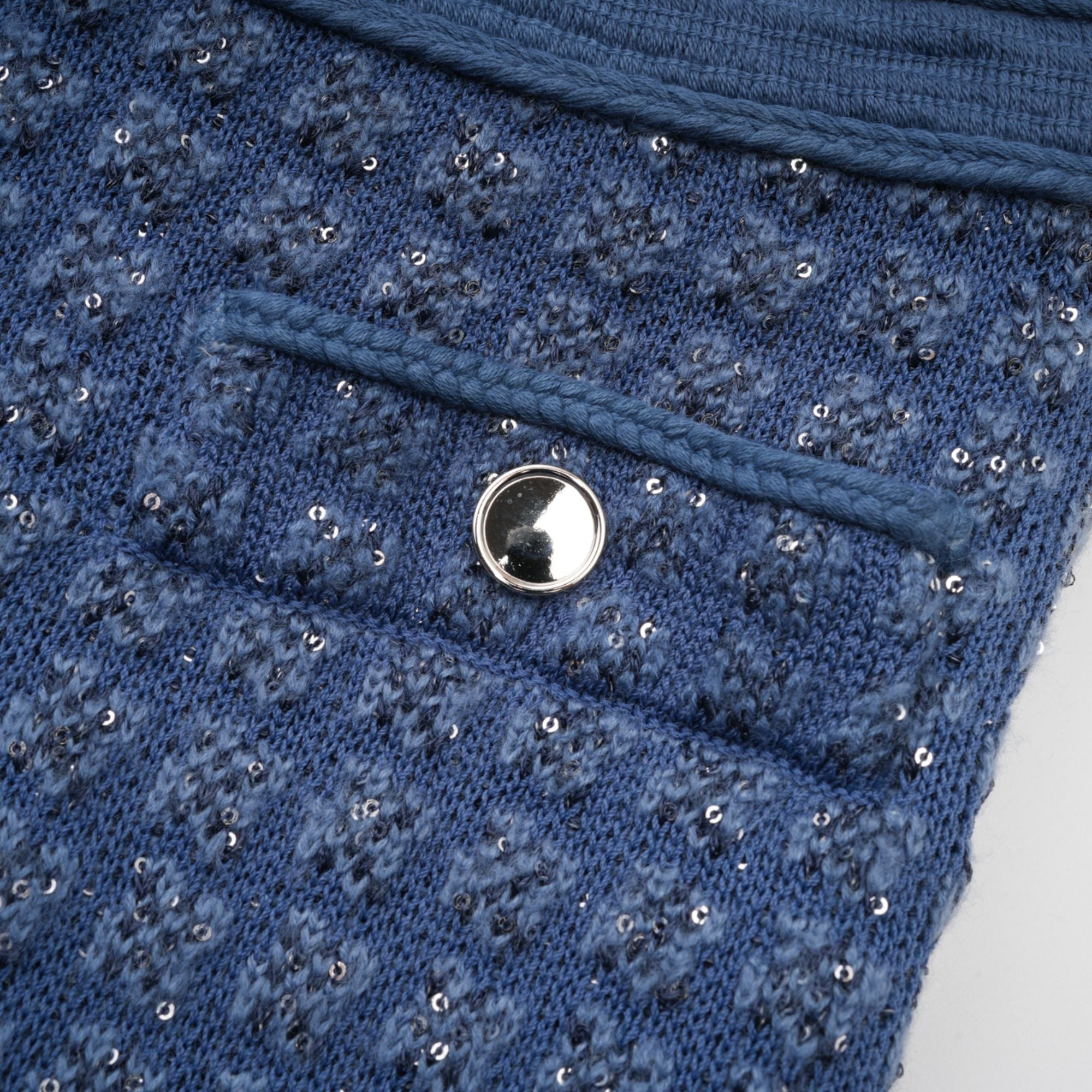 Ghislaine sequin-embellished jacket & trousers matching set