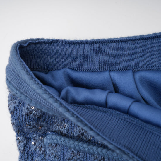 Ghislaine sequin-embellished jacket & trousers matching set