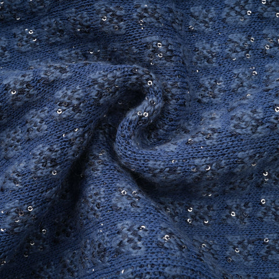 Ghislaine sequin-embellished jacket & trousers matching set