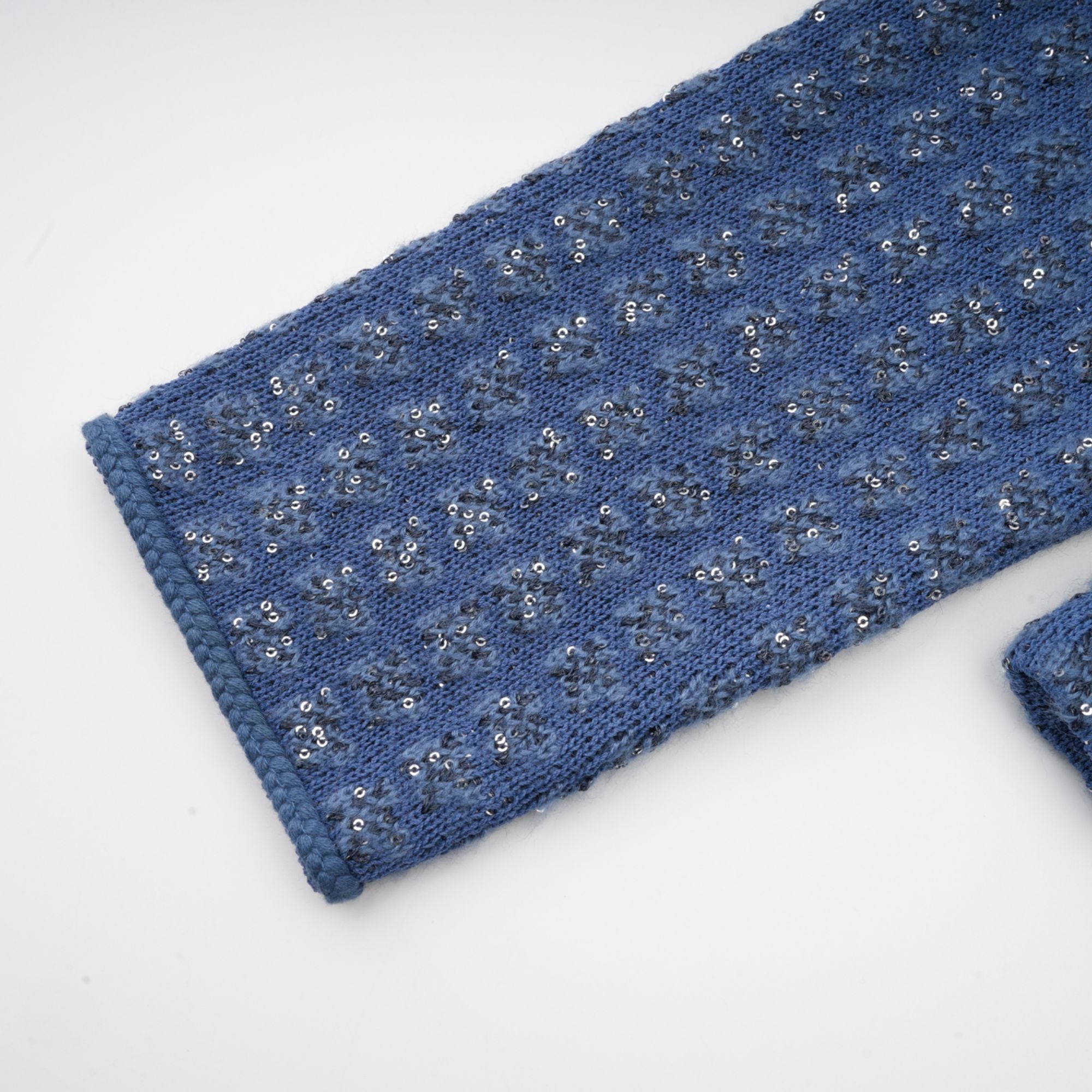 Ghislaine sequin-embellished jacket & trousers matching set