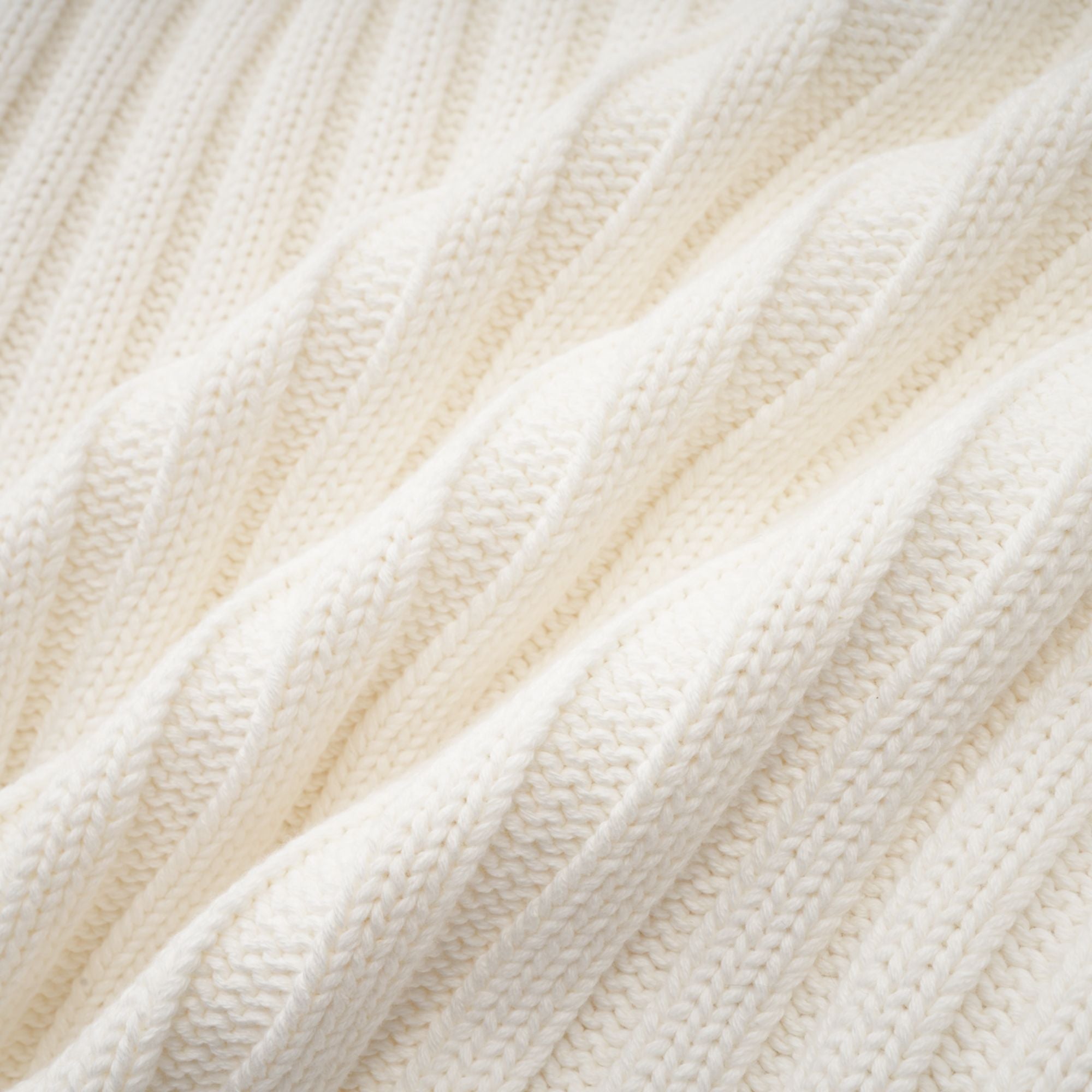 Laetiecia faux-fur ribbed-knit jacket