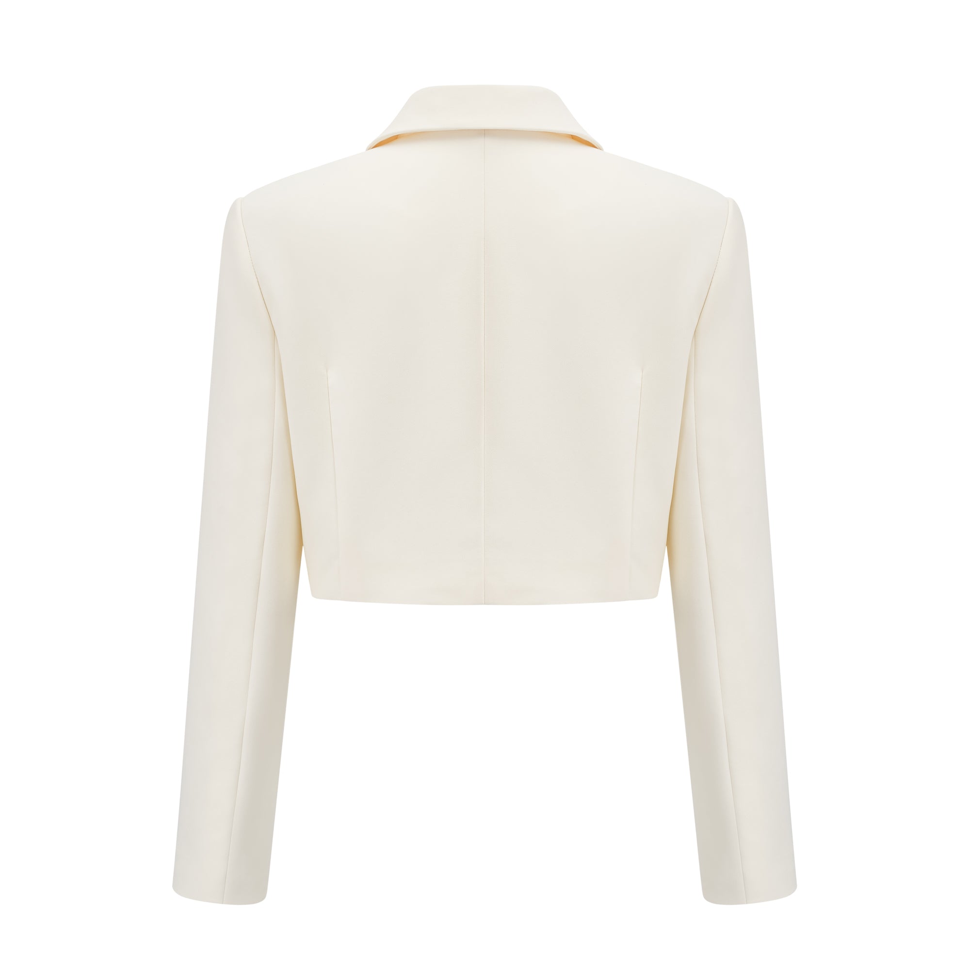 Vivien floral-appliqué jacket & skirt matching set