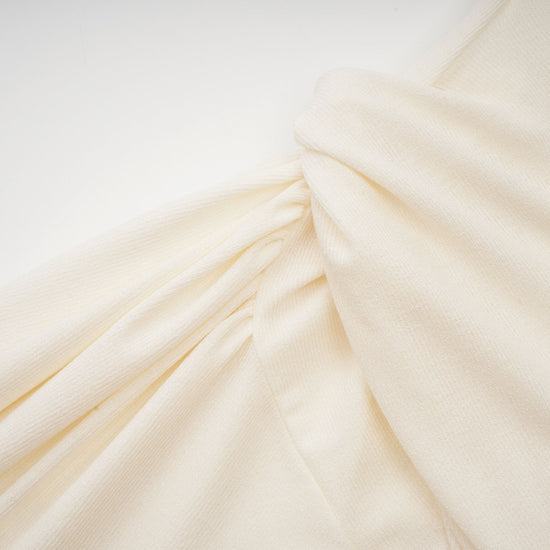 Lanetta jersey-knit draped maxi dress