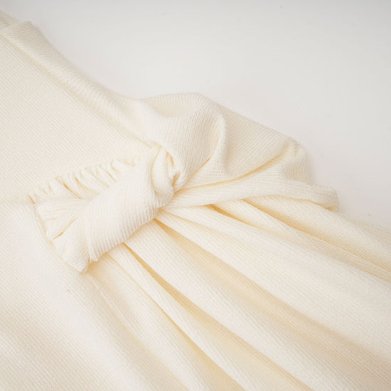 Lanetta jersey-knit draped maxi dress