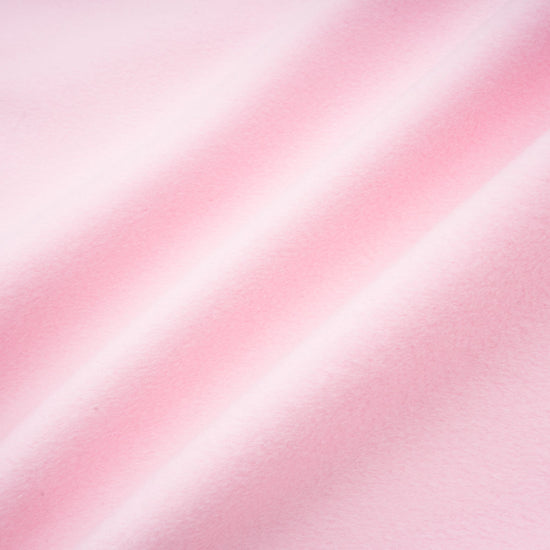 Louisette pink faux-fur overcoat