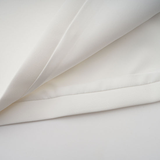 Irène White Off-Shoulder Sequin Floral Embroidered Mini Dress