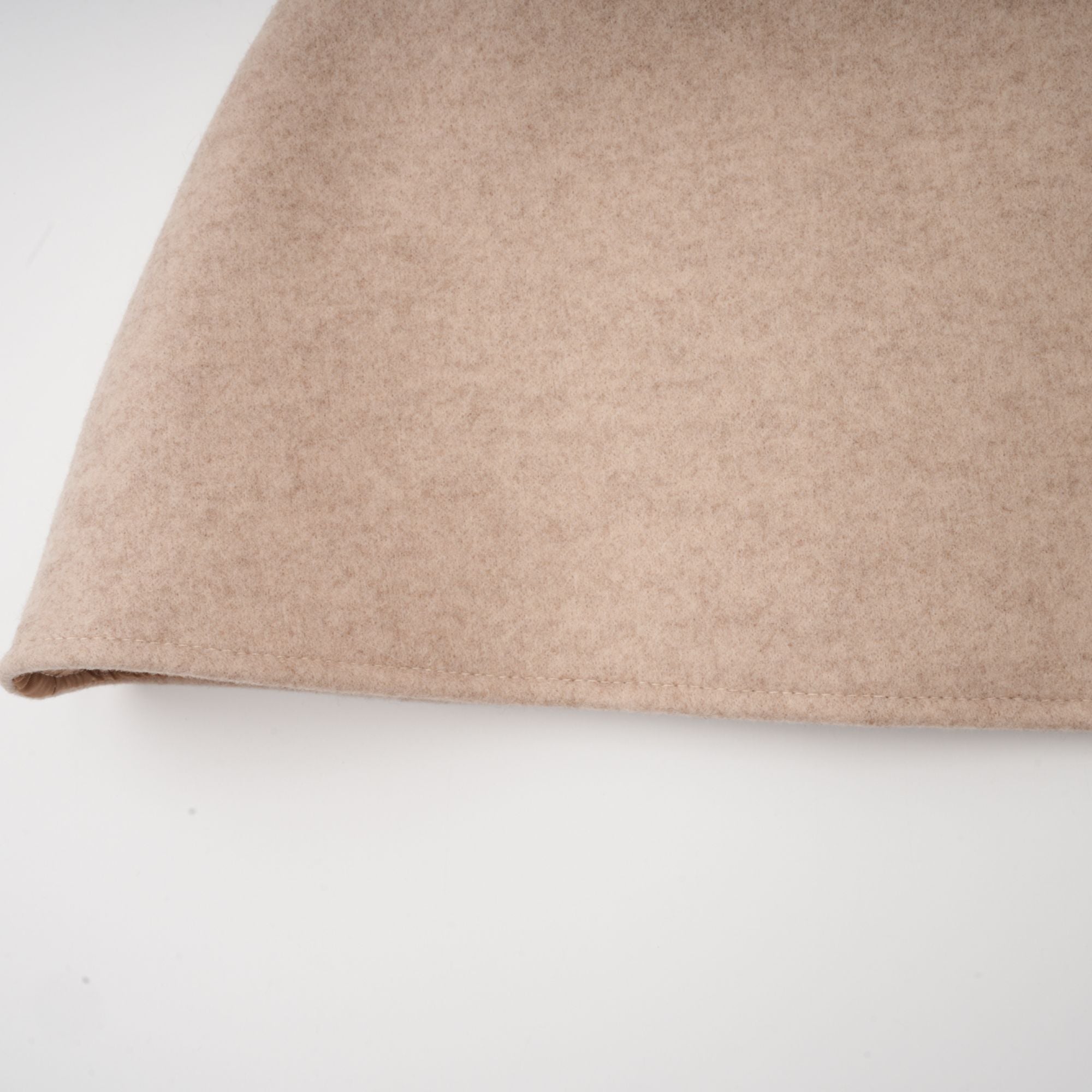 Rosella detachable-cape faux-fur coat