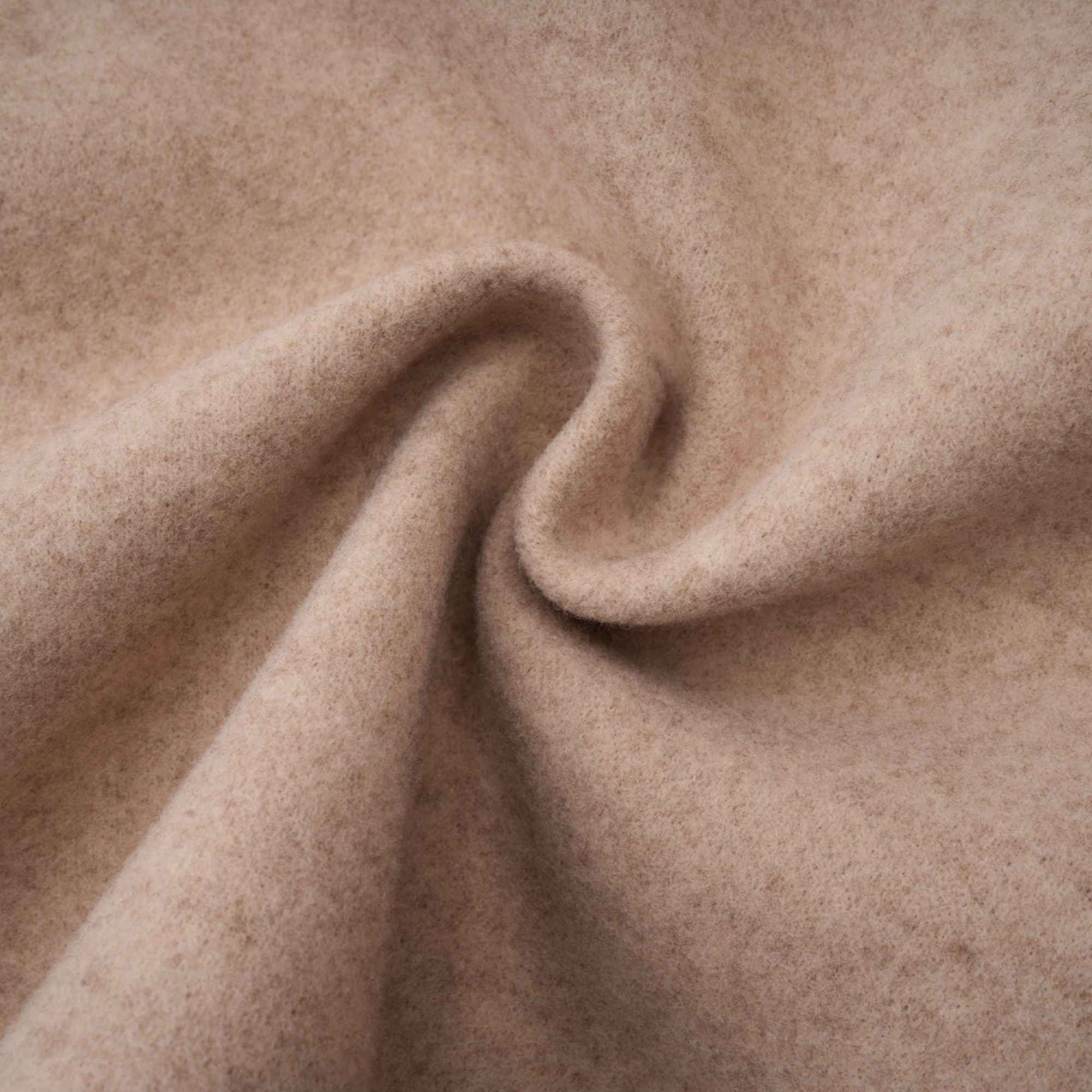 Rosella detachable-cape faux-fur coat