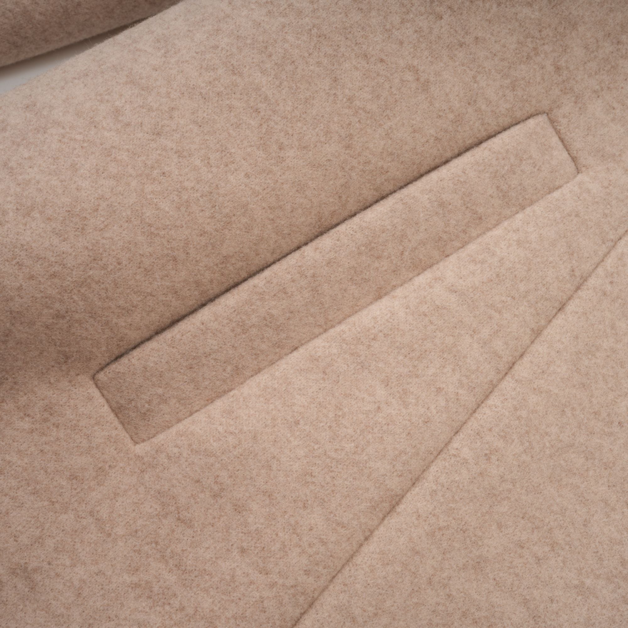 Rosella detachable-cape faux-fur coat