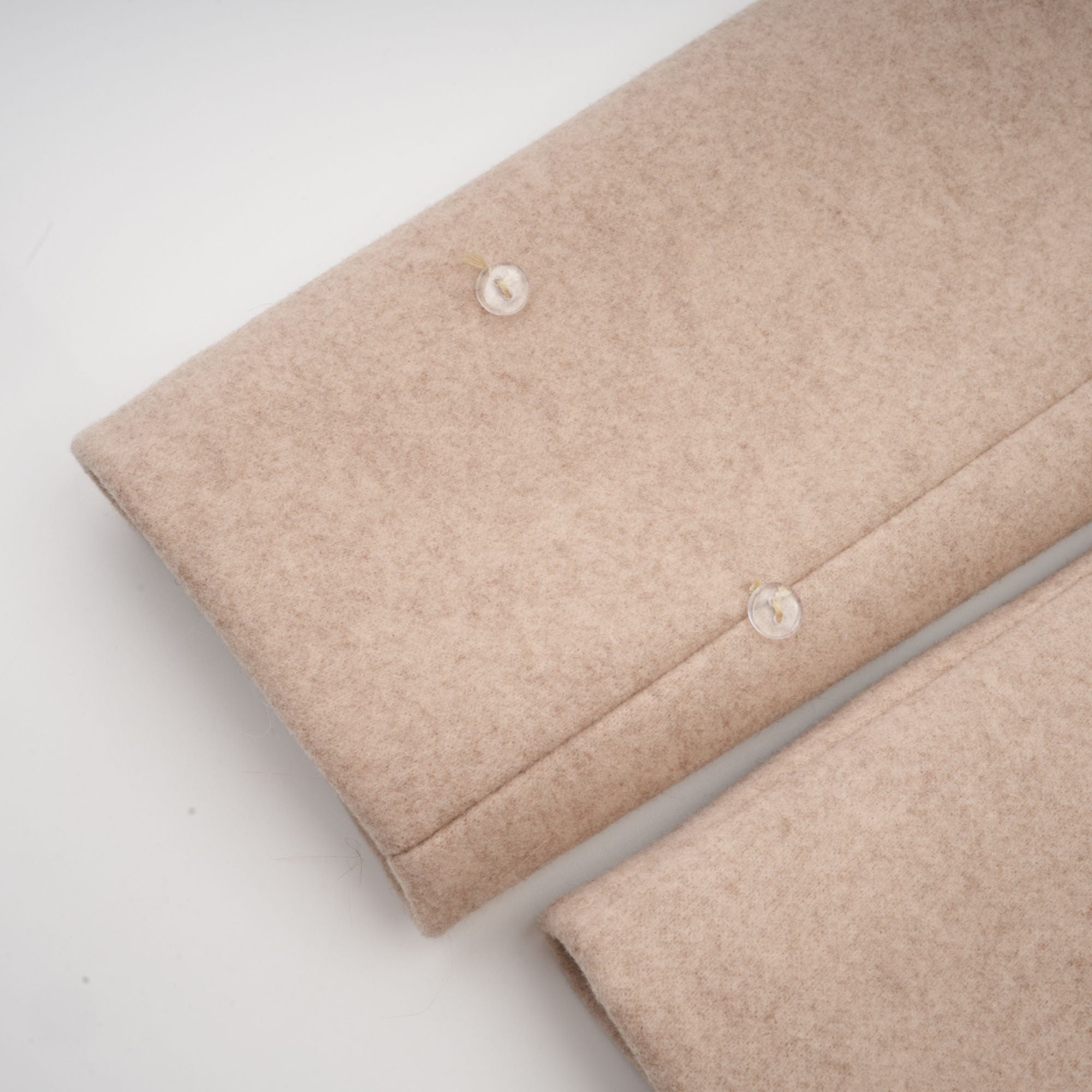 Rosella detachable-cape faux-fur coat