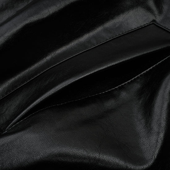 Virginie quilted cropped leather jacket